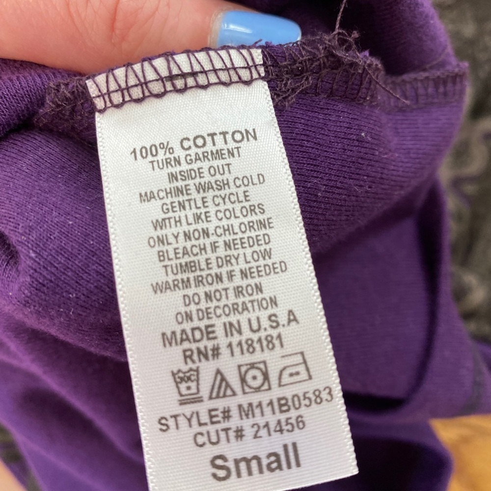 Purple Patterned Top - Picture 11 of 14